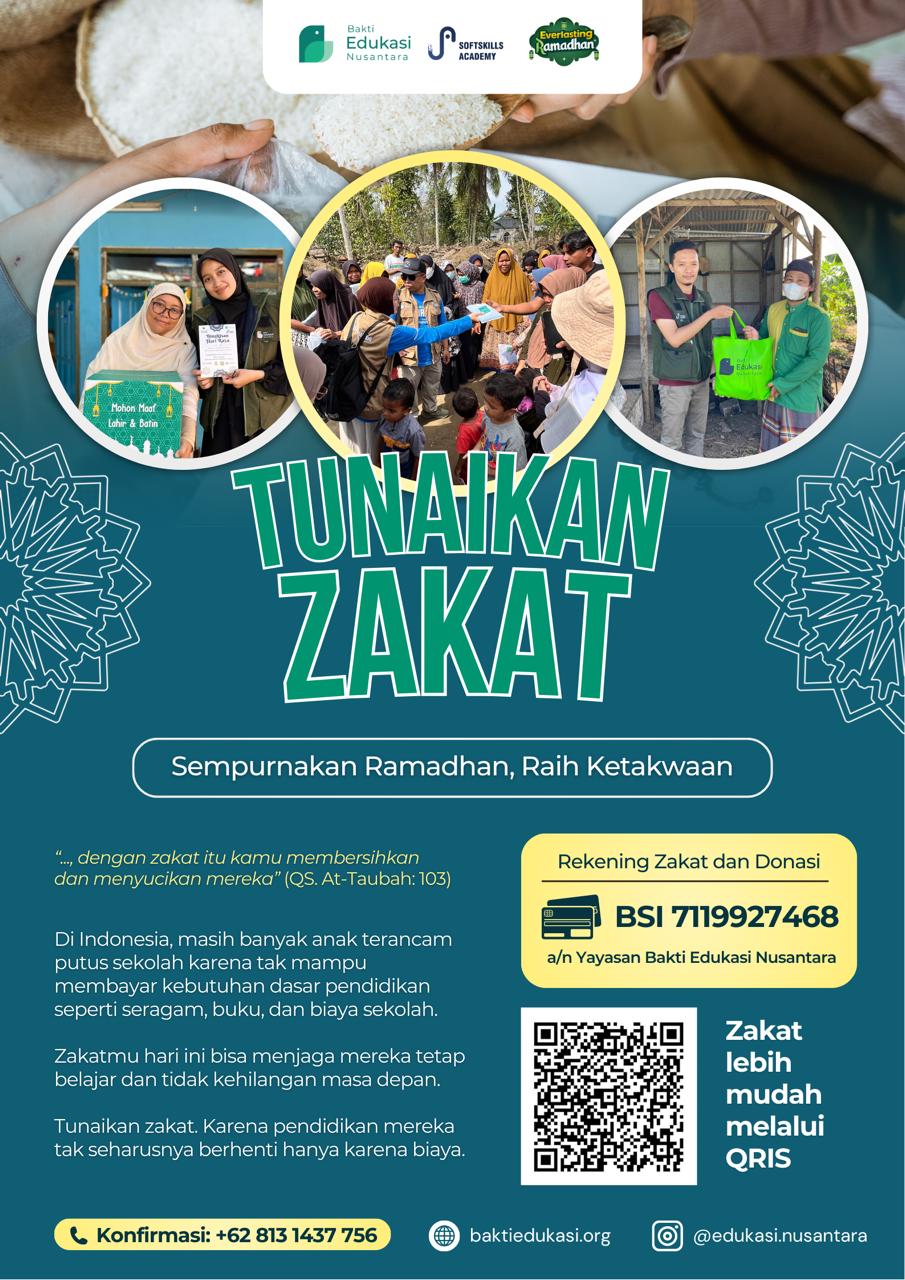 Zakat Infak Sodaqoh untuk Pendidikan